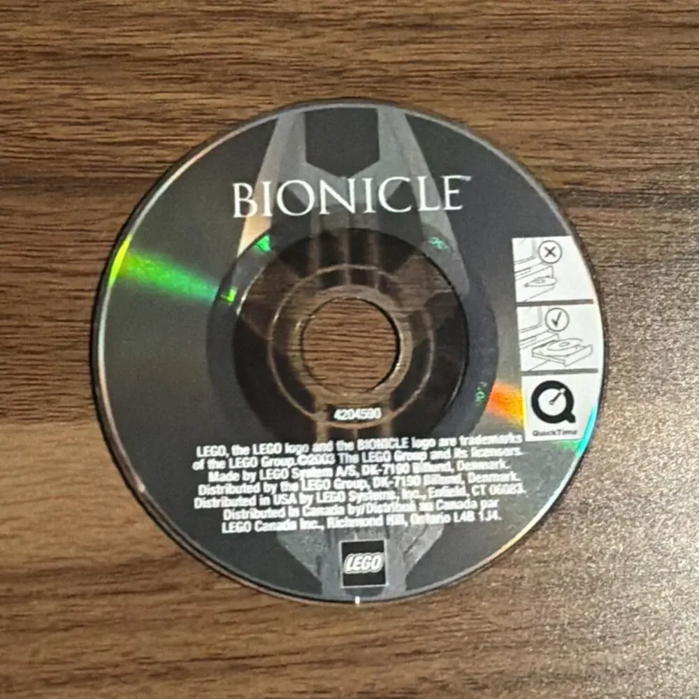 Lego 2003 Bionicle PC Mini CD-ROM - Game only 4204589
